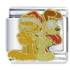 Garfield And Odie Christmas Licensed Italian Charm
