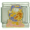 Garfield In Nightshirt  Italian  Charm