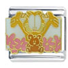 Garfield With Teddy Licensed Italian Charm