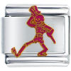 Grateful Dead Dancing Skeleton Licensed Italian Charm