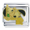 Augie Doggy And Daddy Licensed Italian Charm