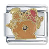 Heathcliff Cat Good Vs Evil Licensed Italian Charm