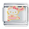 Hello Kitty Ballerina Licensed Italian Charm