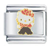 Hello Kitty Cowgirl Licensed Italian Charm