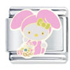 Hello Kitty Bunny Licensed Italian Charm