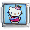 Beauty Contestant Hello Kitty Licensed Italian Charm