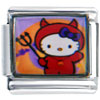 Little Devil Hello Kitty Licensed Italian Charm