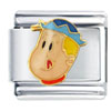 Little Lulu Eddie Licensed Italian Charm