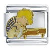 Peanuts Schroeder Licensed Italian Charm