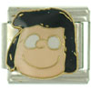 Peanuts Marcie Face Licensed Italian Charm