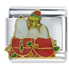 Snoopy And Woodstock Christmas Licensed Italian Charm