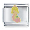  Precious   Moments  Girl Licensed Italian Charm