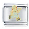 Raggedy Ann Andy Boy Skipping Licensed Italian Charm