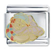 Raggedy Ann Andy Sleeping Licensed Italian Charm