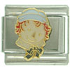 Raggedy Ann Andy Smiling  Italian  Charm