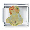 Raggedy Ann Flowers Licensed Italian Charm