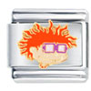 Rugrats Chuckie Face Licensed Italian Charm