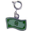Dollar Bill Clasp Charm