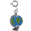 Globe Clasp Charm