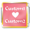 Pink  Custom   Photo  Italian Charm