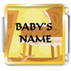 Baby Bassinet Custom Photo Italian Charm