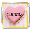 Heart Cookie Custom Photo Italian Charm