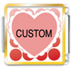Valentine  Custom   Photo  Italian Charm