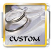 Wedding Rings Custom Photo Italian Charm