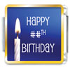 Happy Birthday Custom Photo Italian Charm