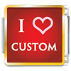 I Heart  Custom   Photo  Italian Charm