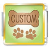 Dog Bone Custom Photo Italian Charm