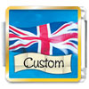 Flag Of Great Britain Custom Photo Italian Charm