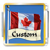 Flag Of Canada Custom Photo Italian Charm