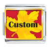Autumn Leaf Photo  Italian  Charm