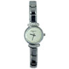 White Round Austrian Crystal Watch