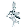 925 Sterling Silver Lovely Angle Arrow Clasp Charm Pendant