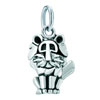 925 Sterling Silver Mighty Lion Animal Clasp Charm Pendant