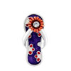 Purple Beach Sandal With Flower Pendant