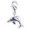  Dolphin  925 Sterling Silver Clasp Charms