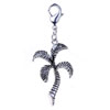 Light Flower 925 Sterling Silver Clasp Charms