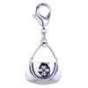Elegant Handbag 925 Sterling Silver Clasp Charms