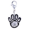 Puma Footprint 925 Sterling Silver Clasp Charms