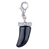 Black Dagger 925 Sterling Silver Clasp Charms