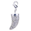 Dagger 925 Sterling Silver Clasp Charms