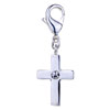 Holy Cross 925 Sterling Silver Clasp Charms