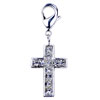 Holy Cross  925   Sterling   Silver  Clasp Charms CSP_DH07066