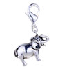 Elephant 925 Sterling Silver Clasp Charms