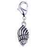 Fire Torch 925 Sterling Silver Clasp Charms