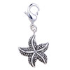 Adorable Starfish 925 Sterling Silver Clasp Charms
