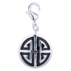 Meaningful Sign 925 Sterling Silver Clasp Charms